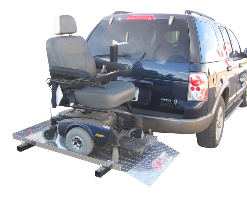 power chair hitch carrier